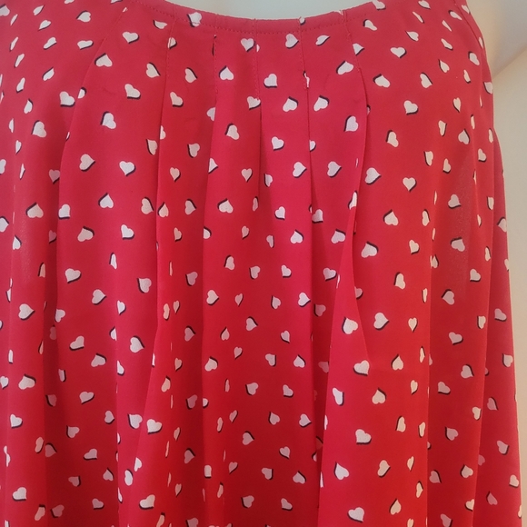 Torrid Red Heart Print Cami Top - Picture 2 of 6